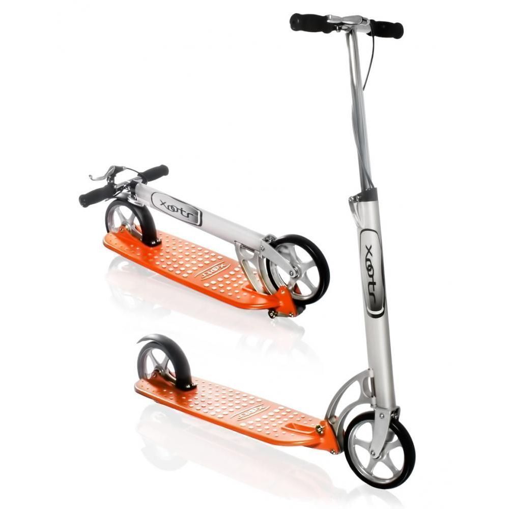 Самокат городской Xootr Mg Neon Orange (оранжевый) — купить в